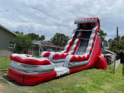 24ft HeatWave Single Lane Wet/Dry Slide