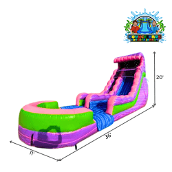 20ft Slime Slide Wet/Dry