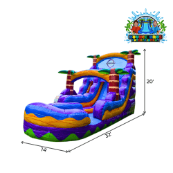 20ft Sunset Surge Double Lane