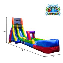 24ft Fun Slide Wet/Dry