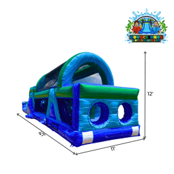 50ft Island Racer Wet/Dry Obstacle Course
