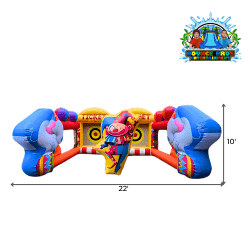 Carnival Double Lane Axe Throw