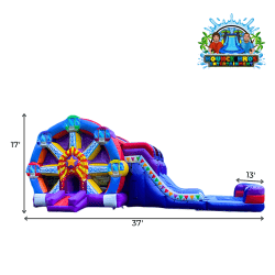 Ferris Wheel Double Lane Wet/Dry Combo